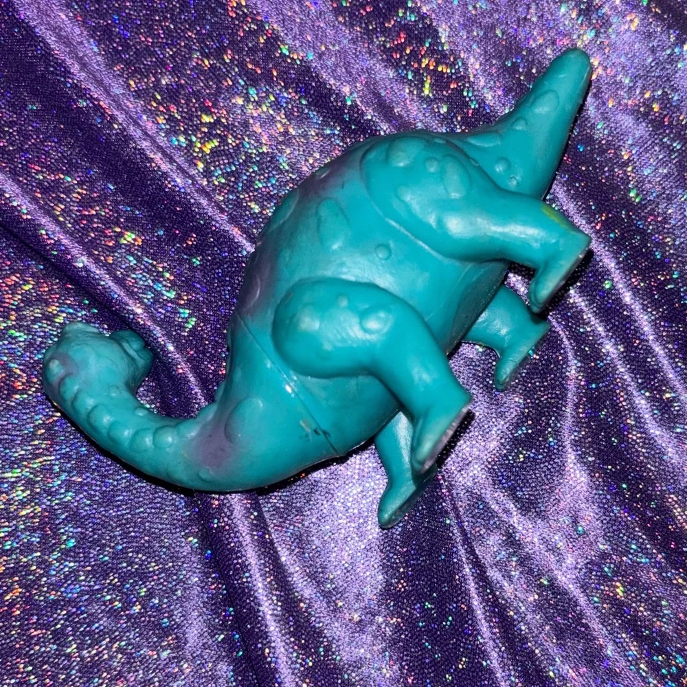 Greenbrier International Teal Dinosaur
